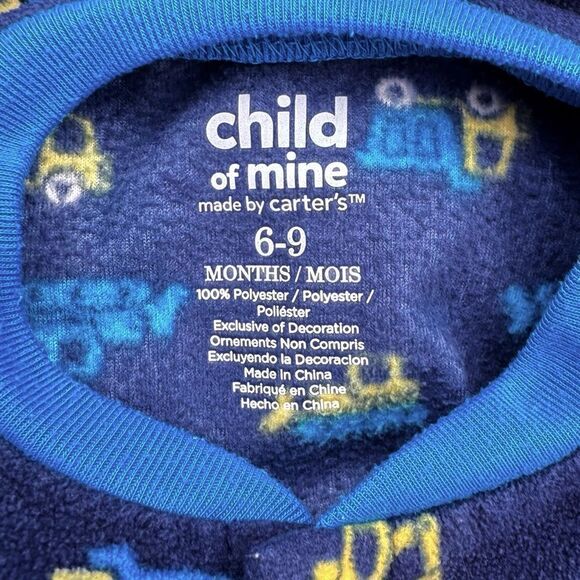 Carter’s Child of Mine Fleece Footed Pajamas (2 Pairs) - Picture 6 of 13